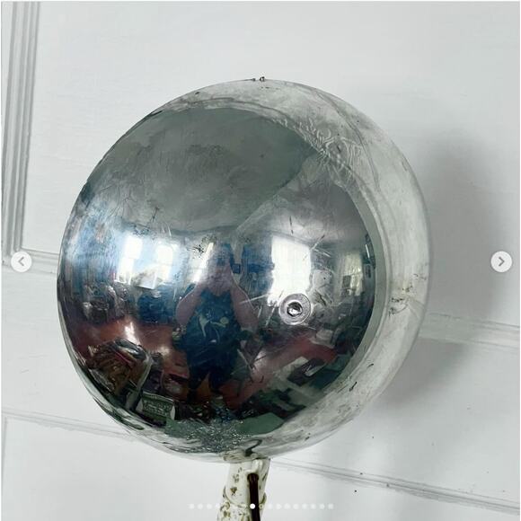 Vtg Christmas Angel Heavenly Reflecting Light Tree Topper Reflector UNTESTED - Picture 7 of 10